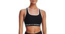 Under Armour Crossback Mid Sport Bra Black - M
