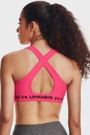 Under Armour Crossback Mid Womens Sports Bra - Pink S
