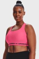 Under Armour Crossback Mid Womens Sports Bra - Pink S