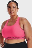 Under Armour Crossback Mid Womens Sports Bra - Pink S