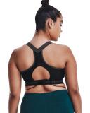 Under Armour Crossback Sports Bra High Impact Black 100 Woman