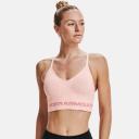 Under Armour Crossback Sports Bra Juniors, Size 11 - 12 Years, Pink