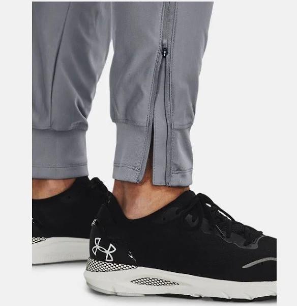 Under Armour Elite Run Cuffed Sweatpants - Grey - XXL