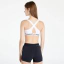 Under Armour Girls Crossback Mid Sports Bra White M