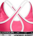 Under Armour Girls' Crossback Sports Bra Pink YSM