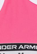 Under Armour Girls' Crossback Sports Bra Pink YSM