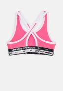Under Armour Girls' Crossback Sports Bra Pink YSM