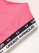 Under Armour Girls' Crossback Sports Bra Pink YSM