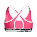 Under Armour Girls' Crossback Sports Bra Pink YSM