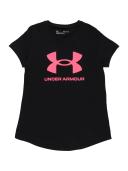 Under Armour Girls' Sportstyle Graphic Short Sleeve Black YXS
