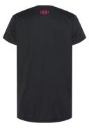 Under Armour Girls' Tech Big Logo Short Sleeve Black YXS
