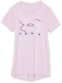 Under Armour Girls Tech Twist Tee Pink L