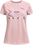 Under Armour Girls Tech Twist Tee Pink L