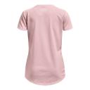 Under Armour Girls Tech Twist Tee Pink L