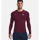 Under Armour HeatGear Comp Long Sleeve T-Shirt Burgundy - M