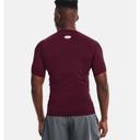 Under Armour HeatGear Compression Short Sleeve T-Shirt Red White - 3XL