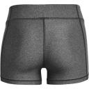 Under Armour HeatGear Mid Rise Running Shorts Grey Women - XL