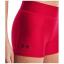 Under Armour HeatGear Mid Rise Running Shorts Grey Women - XL