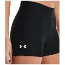 Under Armour HeatGear Mid Rise Running Shorts Grey Women - XL
