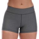 Under Armour HeatGear Mid Rise Running Shorts Grey Women - XL