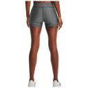 Under Armour HeatGear Mid Rise Running Shorts Grey Women - XL