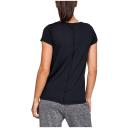 Under Armour HeatGear Short Sleeve T-Shirt Grey Women - M