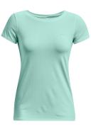 Under Armour HeatGear Short Sleeve T-Shirt Light Blue Women - XXL