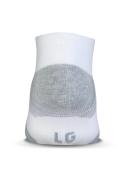 Under Armour HeatGear Tech No Show Socks 3-Pack White MD