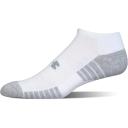 Under Armour HeatGear Tech No Show Socks 3-Pack White MD