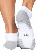 Under Armour HeatGear Tech No Show Socks 3-Pack White MD