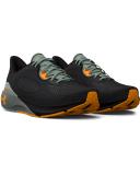 Under Armour HOVR Machina 3 Mens Running Shoes Black/Green US 7