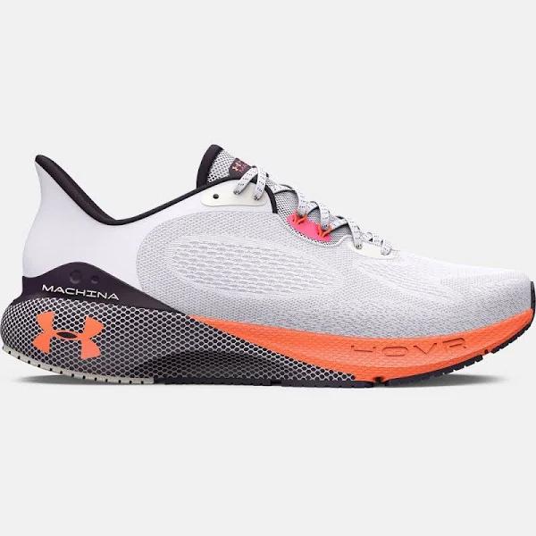 Under Armour HOVR Machina 3 Womens Running Shoes White/Purple US 14