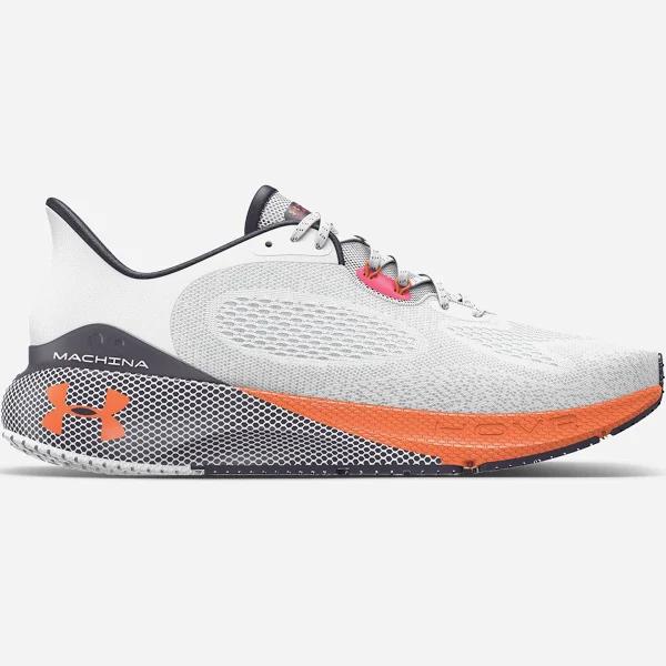Under Armour HOVR Machina 3 Womens Running Shoes White/Purple US 9