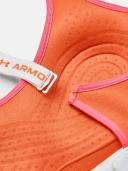 Under Armour Infinity Mid Run Sports Top Medium Support Orange L Woman