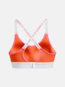 Under Armour Infinity Mid Run Sports Top Medium Support Orange L Woman