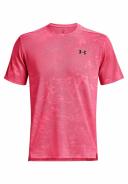 Under Armour Jacquard Vent T-Shirt - Pink Shock - XS