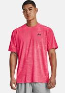Under Armour Jacquard Vent T-Shirt - Pink Shock - XS