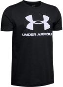 Under Armour Junior Sportstyle Logo T-Shirt - Black - Size - 10Y