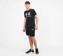 Under Armour Junior Sportstyle Logo T-Shirt - Black - Size - 10Y