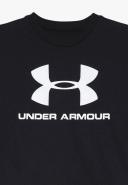 Under Armour Junior Sportstyle Logo T-Shirt - Black - Size - 8Y