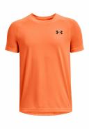 Under Armour Kids' Tech 2.0 T-Shirt Orange Blast / Black-Large