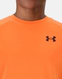 Under Armour Kids' Tech 2.0 T-Shirt Orange Blast / Black-Large