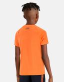 Under Armour Kids' Tech 2.0 T-Shirt Orange Blast / Black-Medium