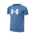 Under Armour Kids' Tech Twist T-Shirt Utility Blue / White-Medium