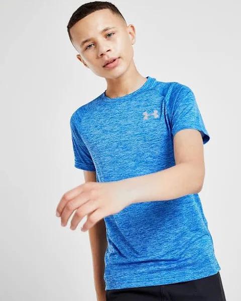 Under Armour Kids' Tech Twist T-Shirt Utility Blue / White-Medium
