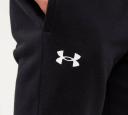 Under Armour Kids' UA Rival Cotton Shorts Black / Onyx White-Large