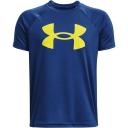 Under Armour Kids' UA Tech Big Logo T-Shirt Blue Mirage / Starfruit-Large