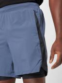 Under Armour Launch 7 2-in-1 Shorts Grey L Man