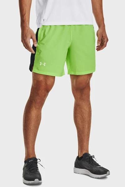 Under Armour Launch 7 Shorts Green L Man