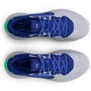 Under Armour Lockdown 6 Basketball Shoes Grey/Blue US Mens 9 / Womens 10.5